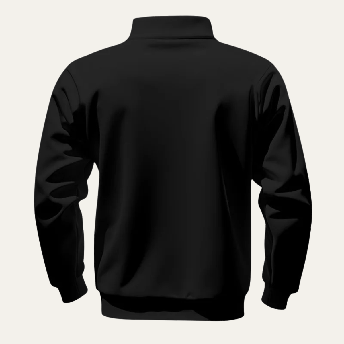 The Gallipoli Men’s Warm Stand Collar Half Zip Fleece Sweater