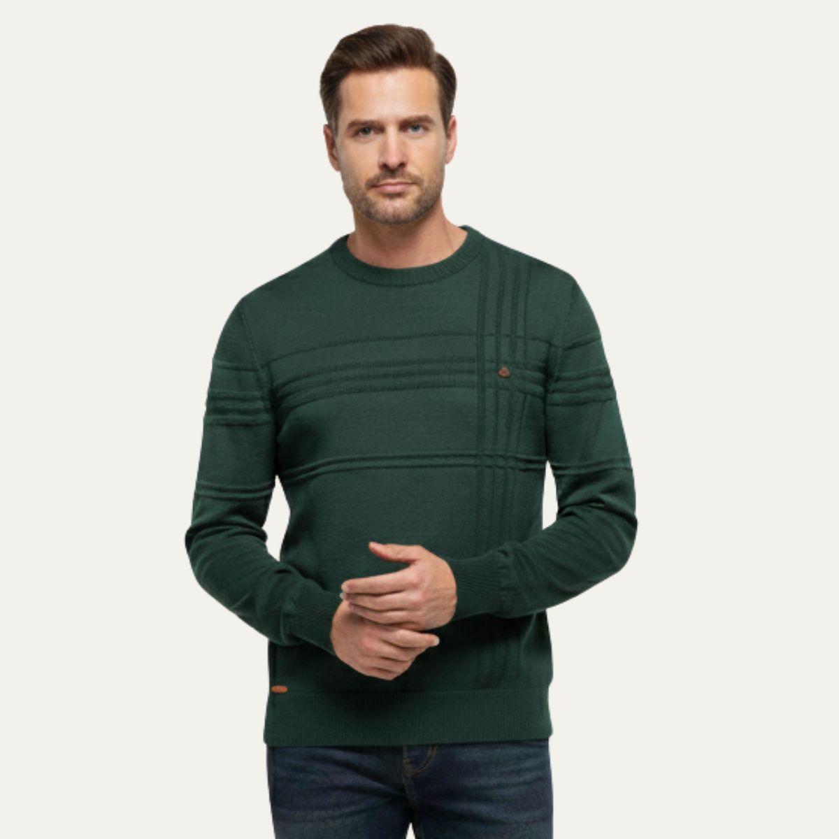The Windsor Crew Neck Sweater for Men