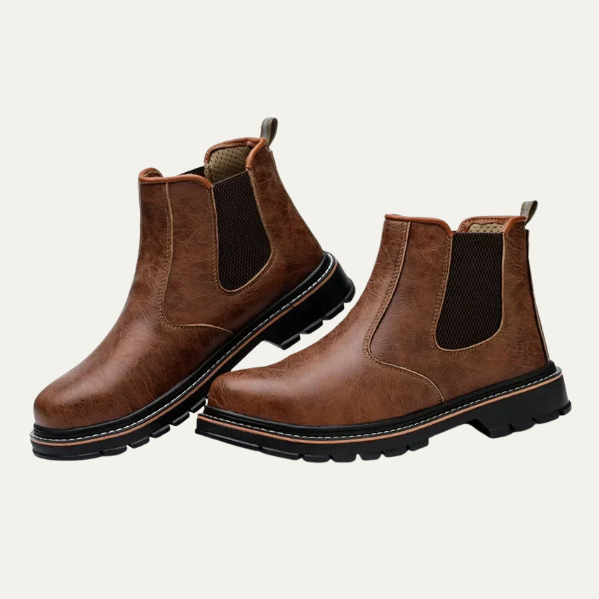 The Oristano Men’s Waterproof Slip On Steel Toe Work Boots