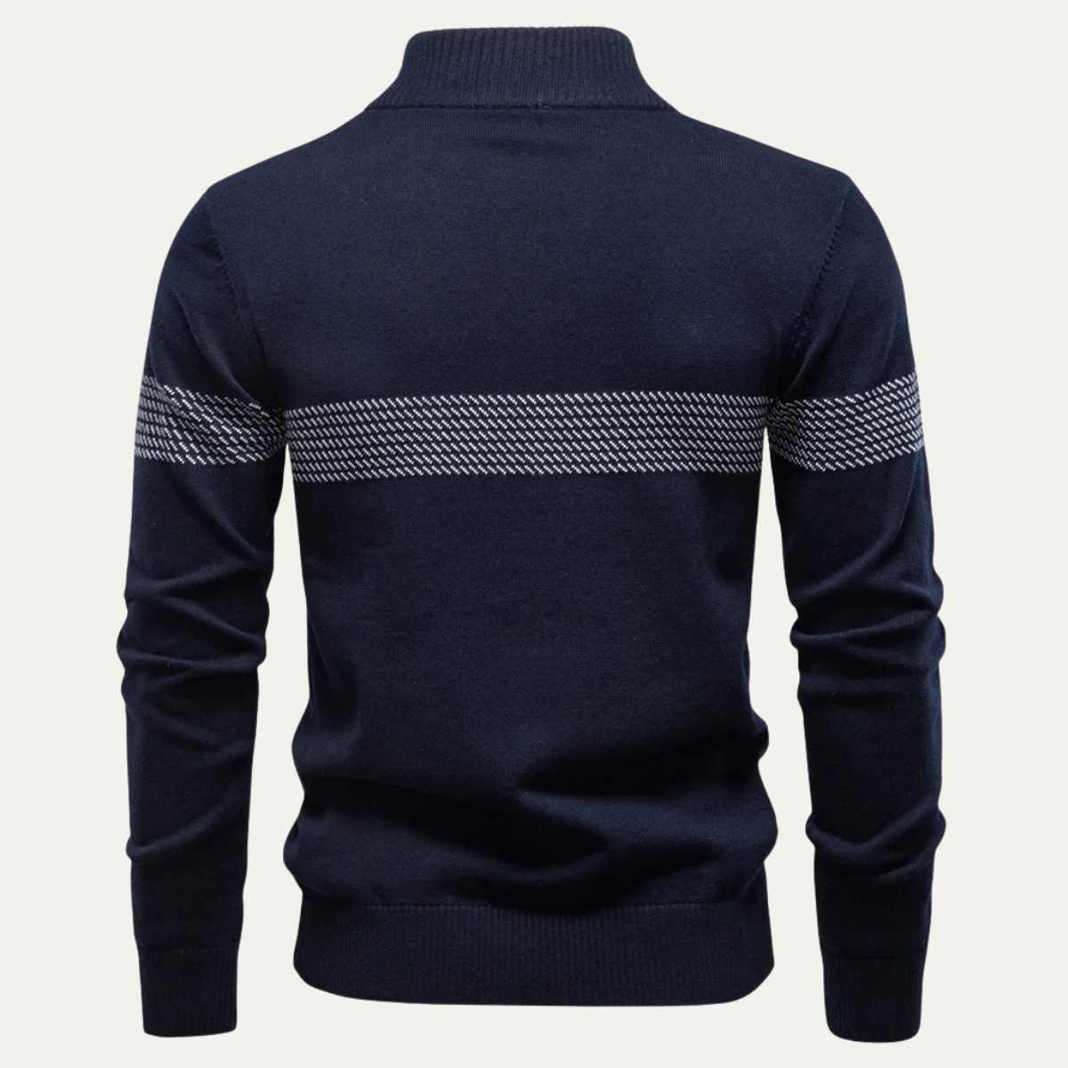 The Mallorca Men's Half Zip Business Casual Knit Sweater