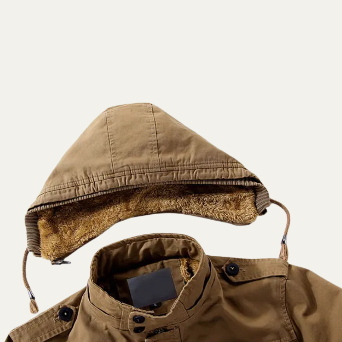 The Oakfield Men’s Warm Fleece Lined Hooded Winter Parka Jacket