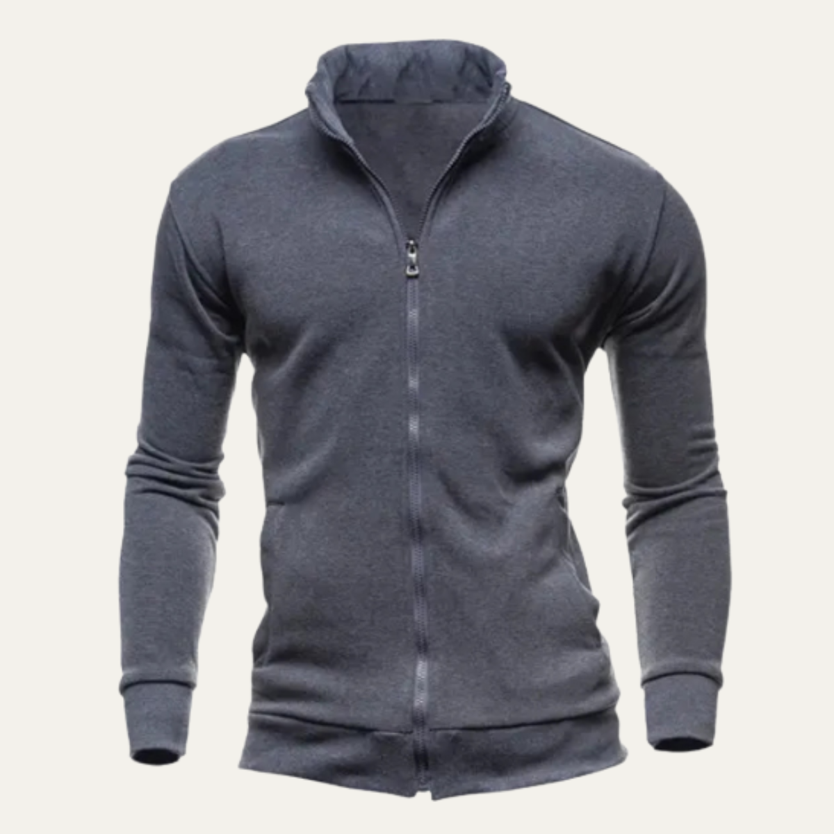 The Rivington Men’s Lightweight Casual Stand Collar Zip Up Jacket