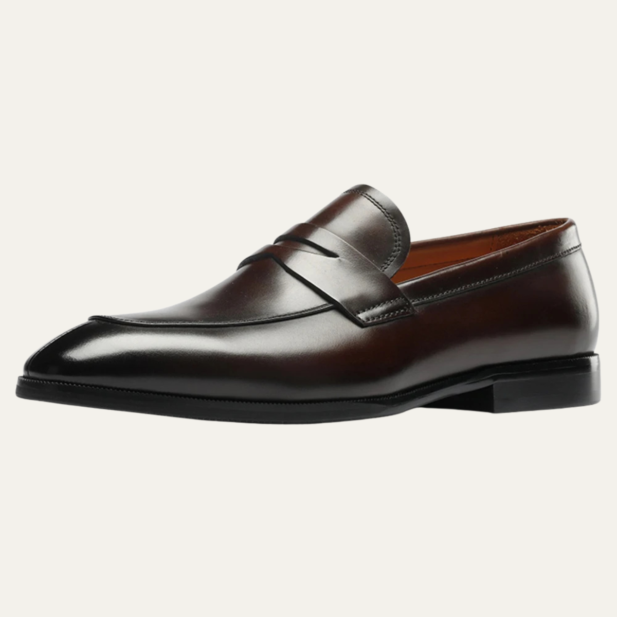The Fairwood Ridge Men’s Calf Faux Leather Slip On Dress Loafers