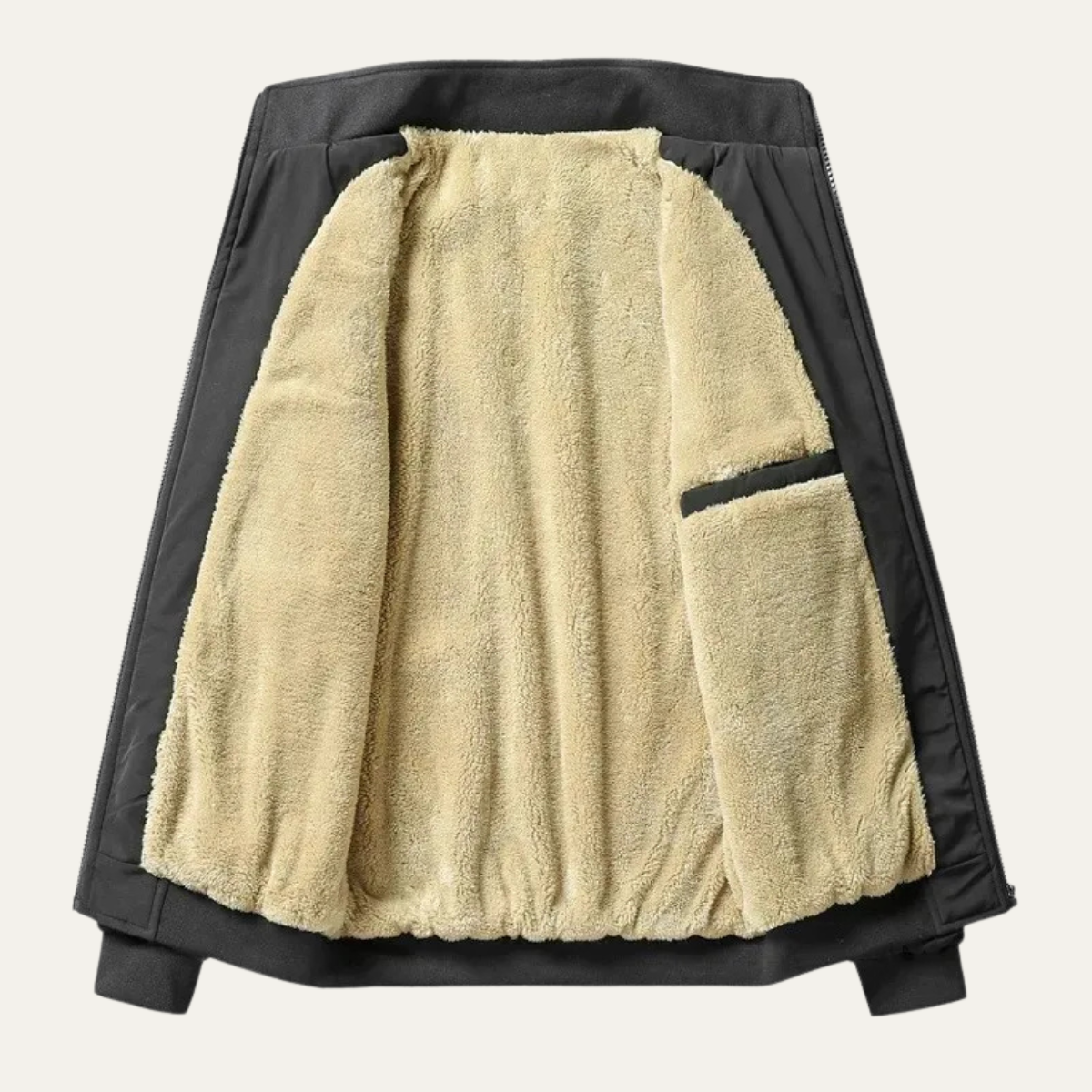 The Ashenford Men’s Stand Collar Lightweight Zip Up Coat