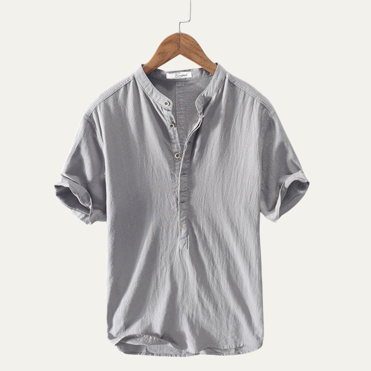 The Brentmoor Men's Short Sleeve Henley Shirt