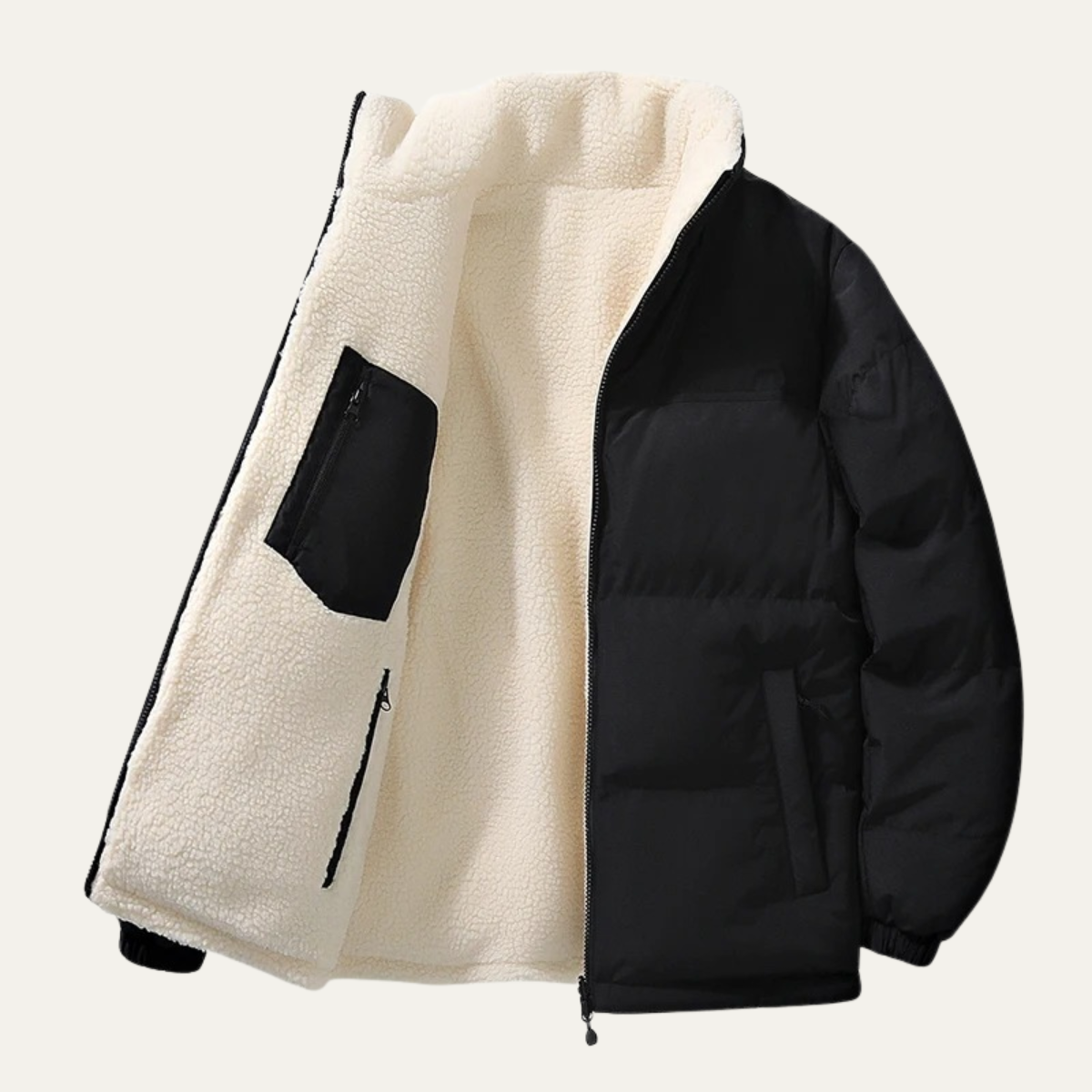 The Ancona Men's Double sided Warm Cotton Coat