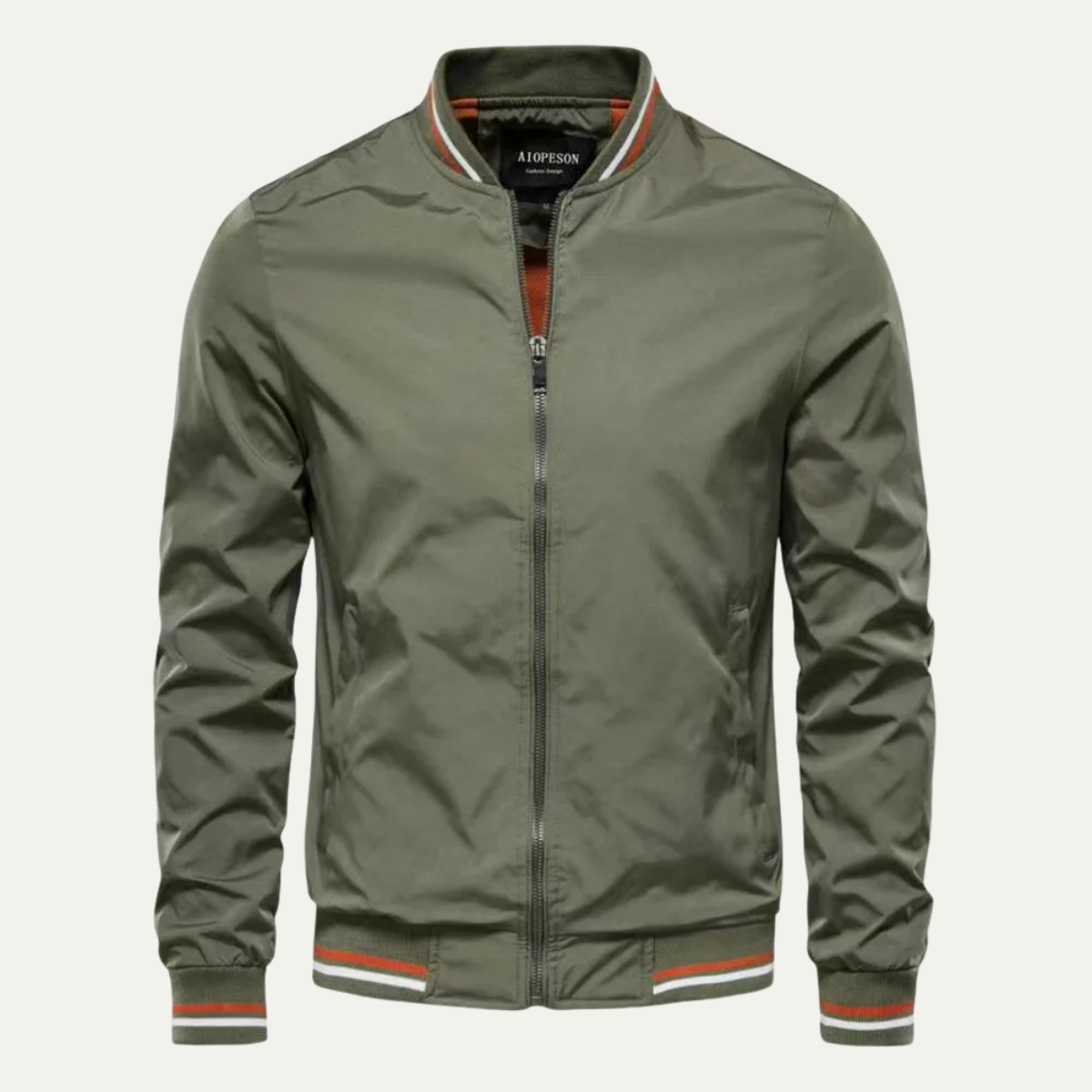 The Pinebrook Men’s Casual Lightweight Slim Fit Windproof Jacket