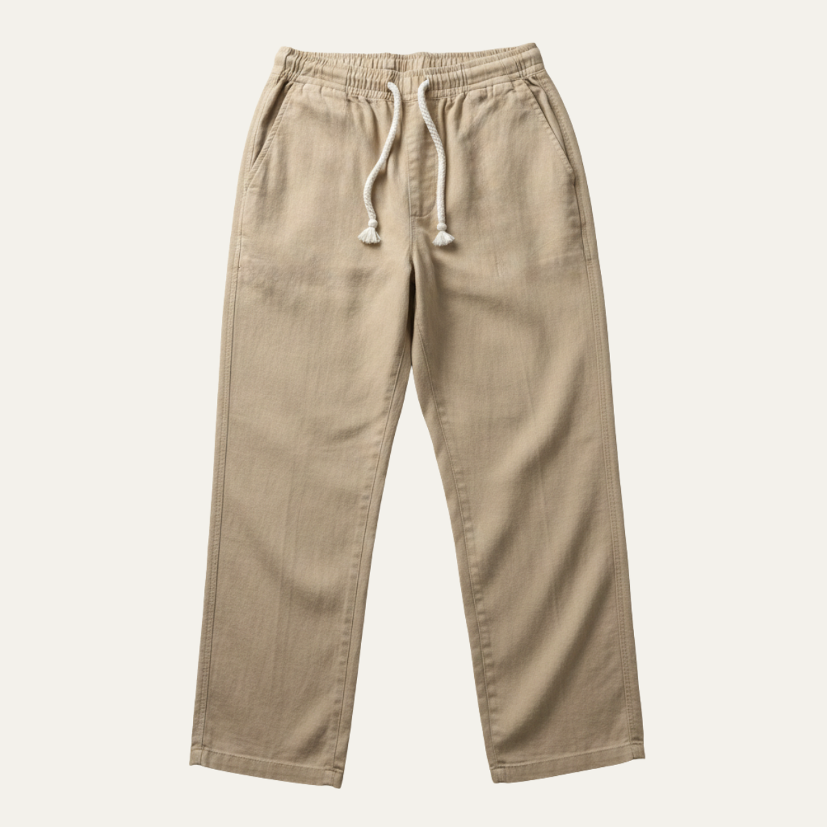 The Pinebrook Park Men’s Loose Cotton Linen Drawstring Pants