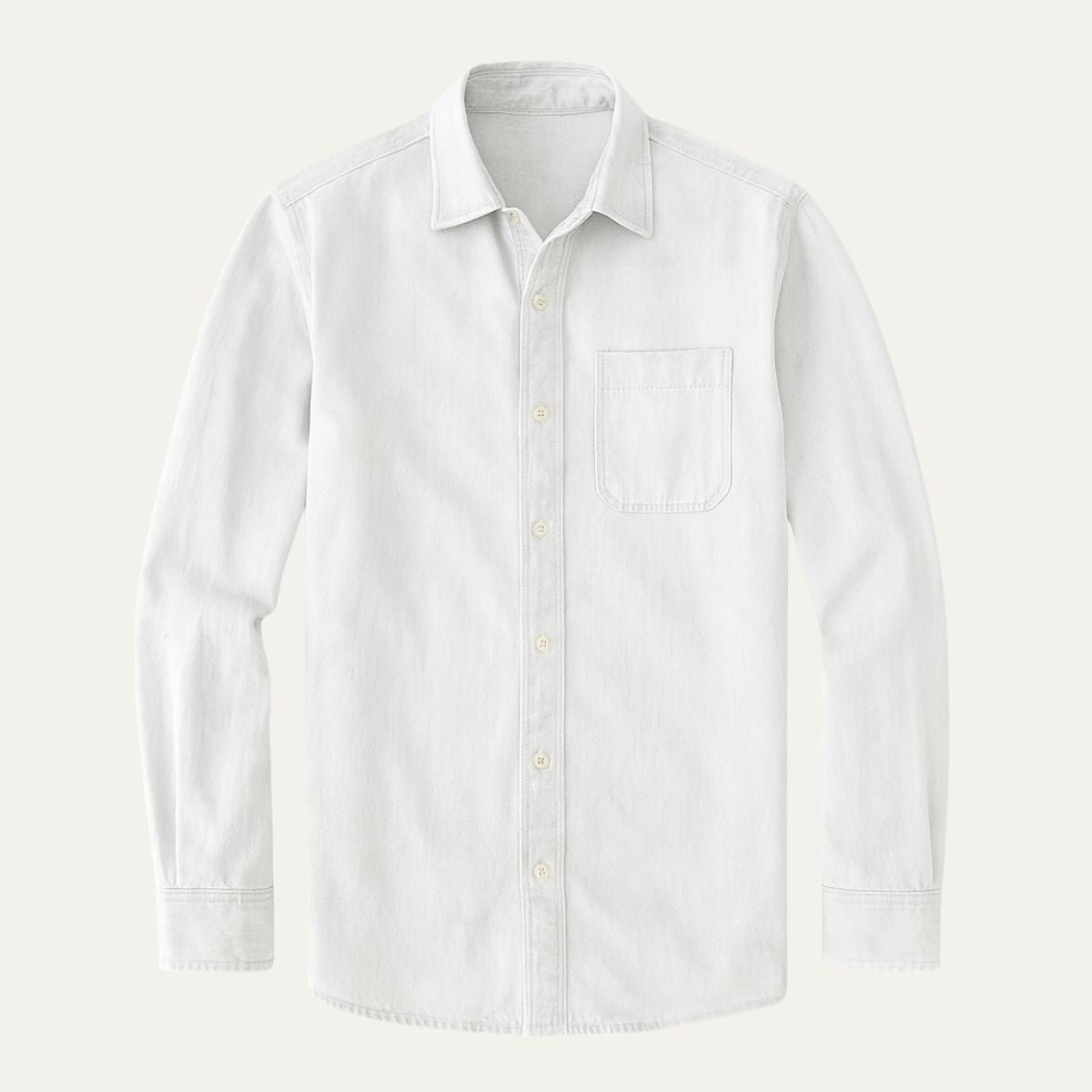 The Boston Casual Denim Shirt for Men