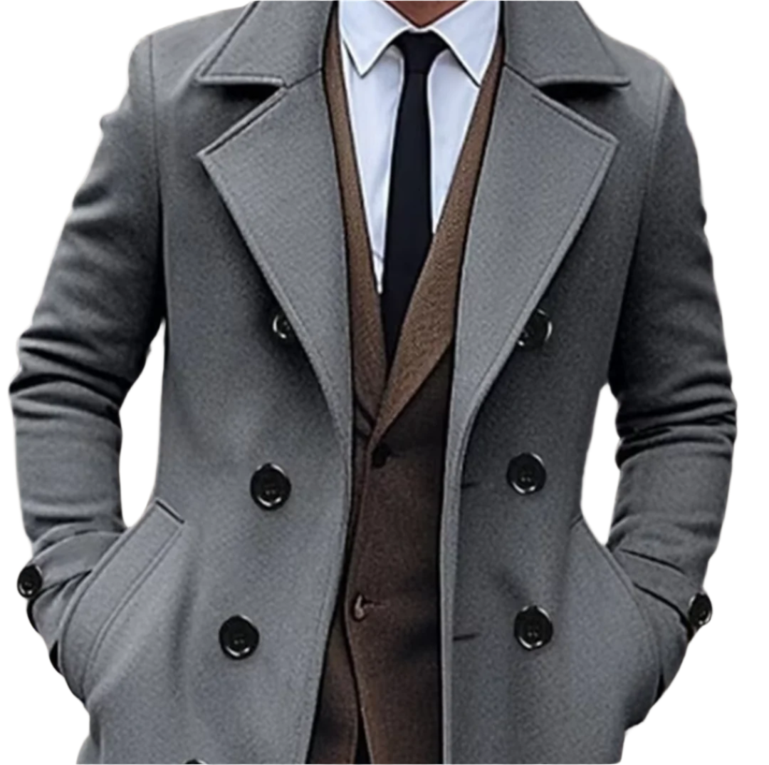 The Sirmione Casual Trench Coat for Men