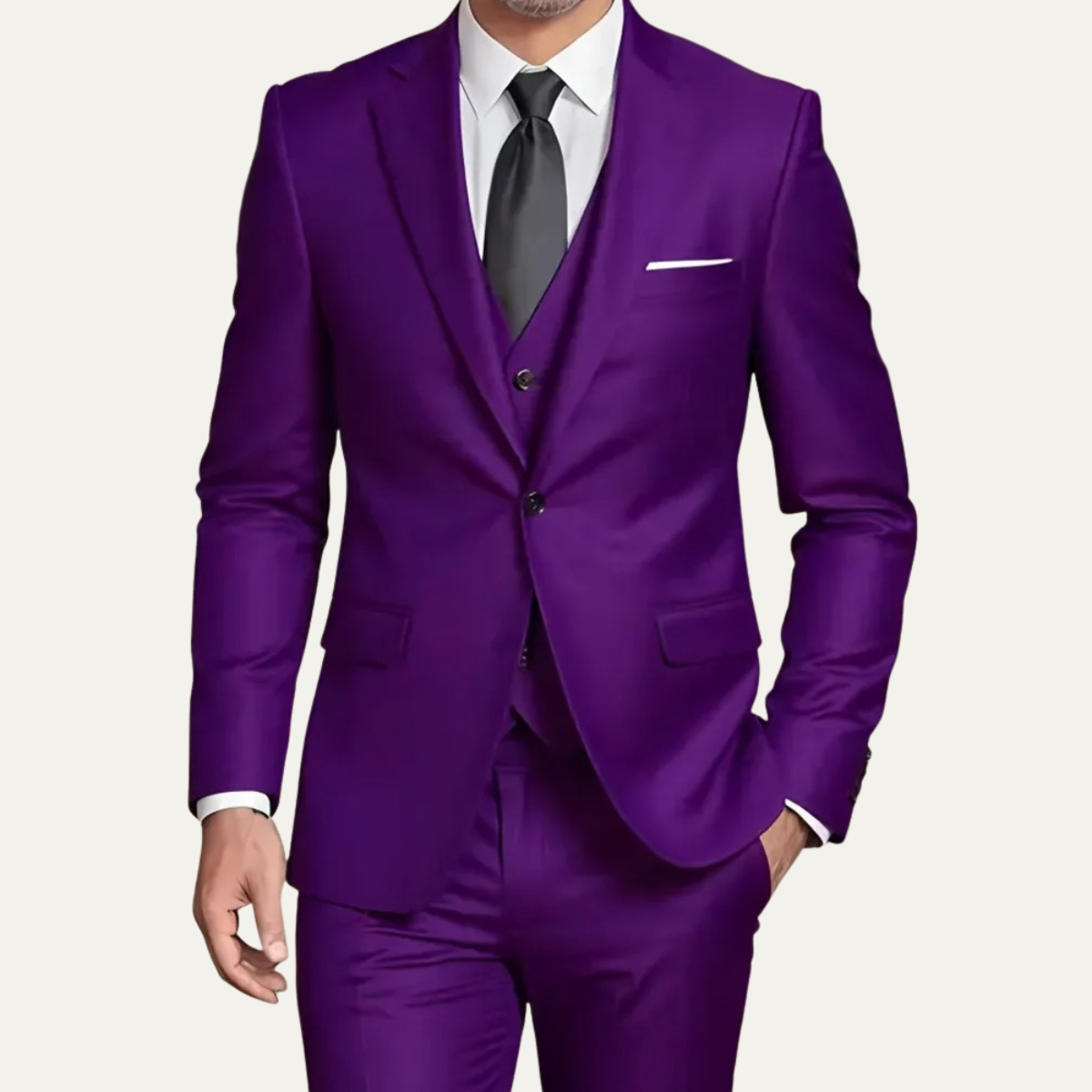 The Northwood Men’s Premium Three Piece Formal Business Suit