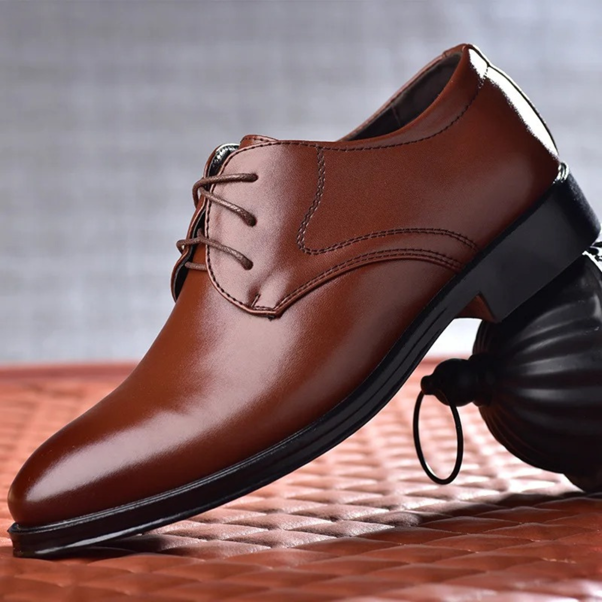 The Garda Men’s Leather Smart Shoe – Classic Formal Dress Shoe