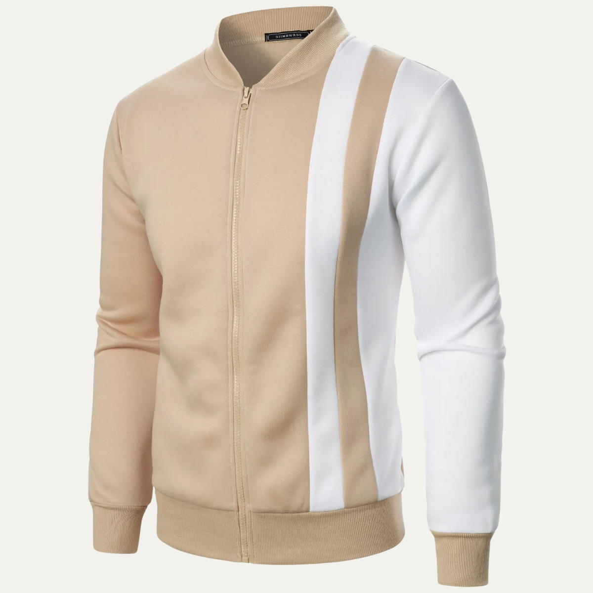 The Costa Rei Men’s Lightweight Colour Block Zip Up Jacket