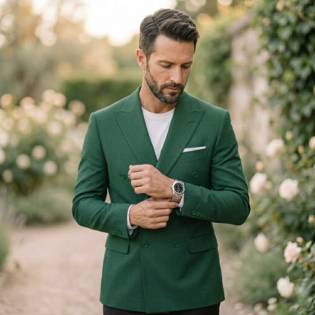 The Caldwell Men’s Lightweight Slim Fit Blazer Suit - Wedding Guest