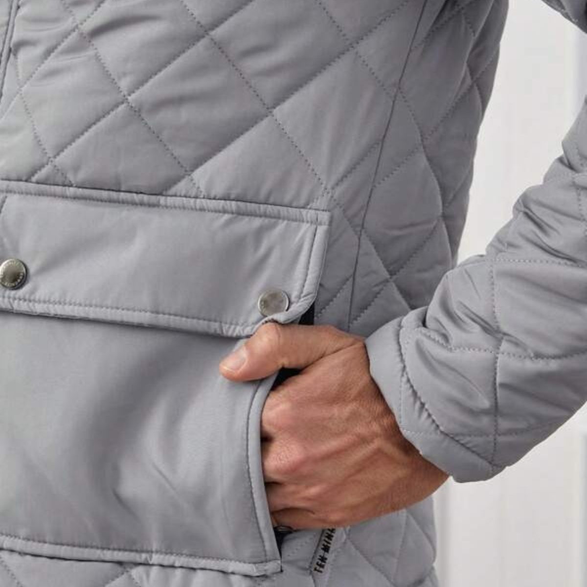 The Chester Black Quilted Jacket – Men’s Heritage Field Coat