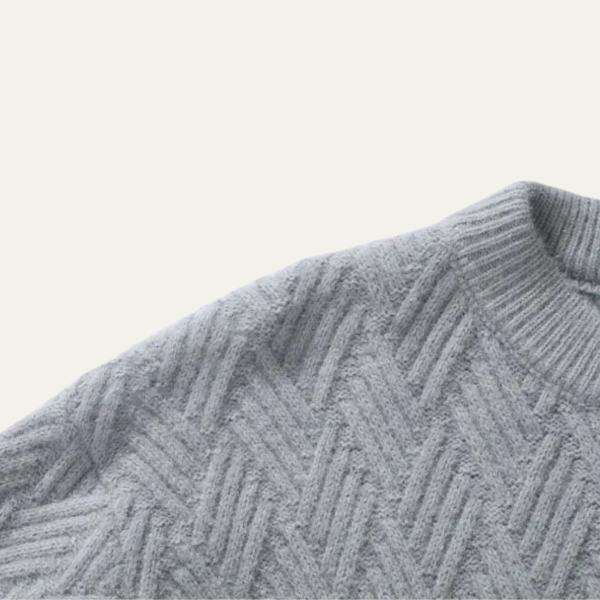 The Deerfield Men’s  Soft O Neck Warm Knitted Sweater