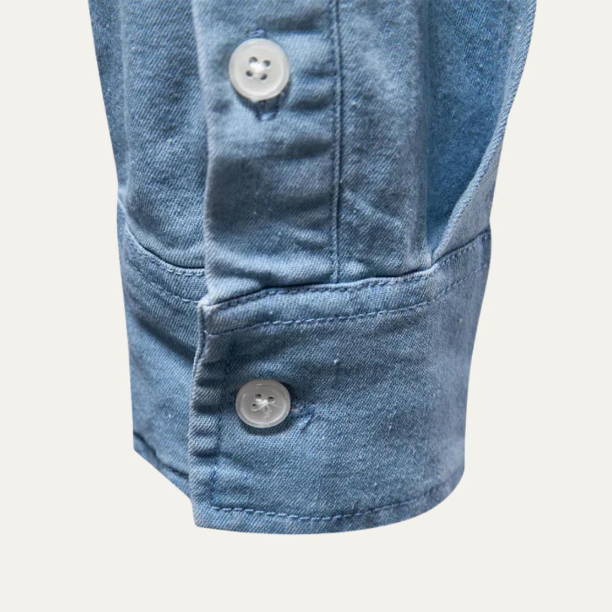 The Bradford Men’s Workwear Denim Button Up Shirt