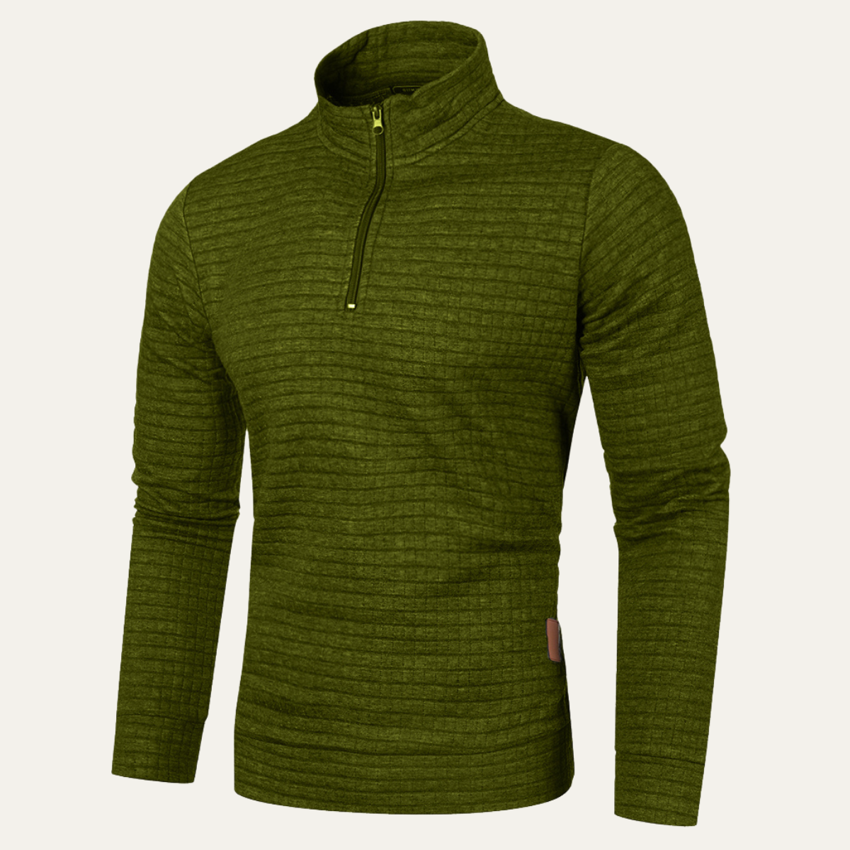 The Watercrest Men’s Casual Lightweight Quarter Zip Sweater