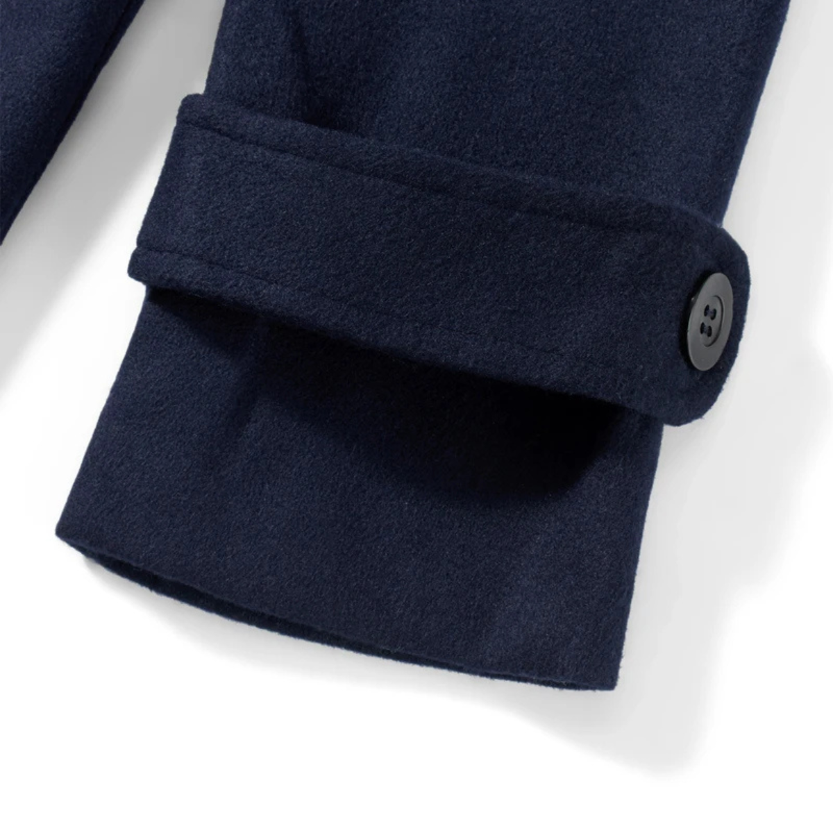 The Montrose Ridge Men’s Classic Wool Blend Winter Toggle Duffle Jacket