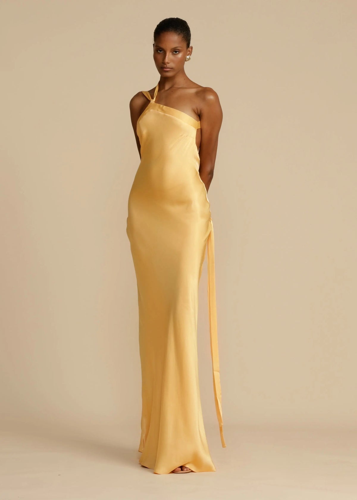 Women's Classic Draped Maxi Dress