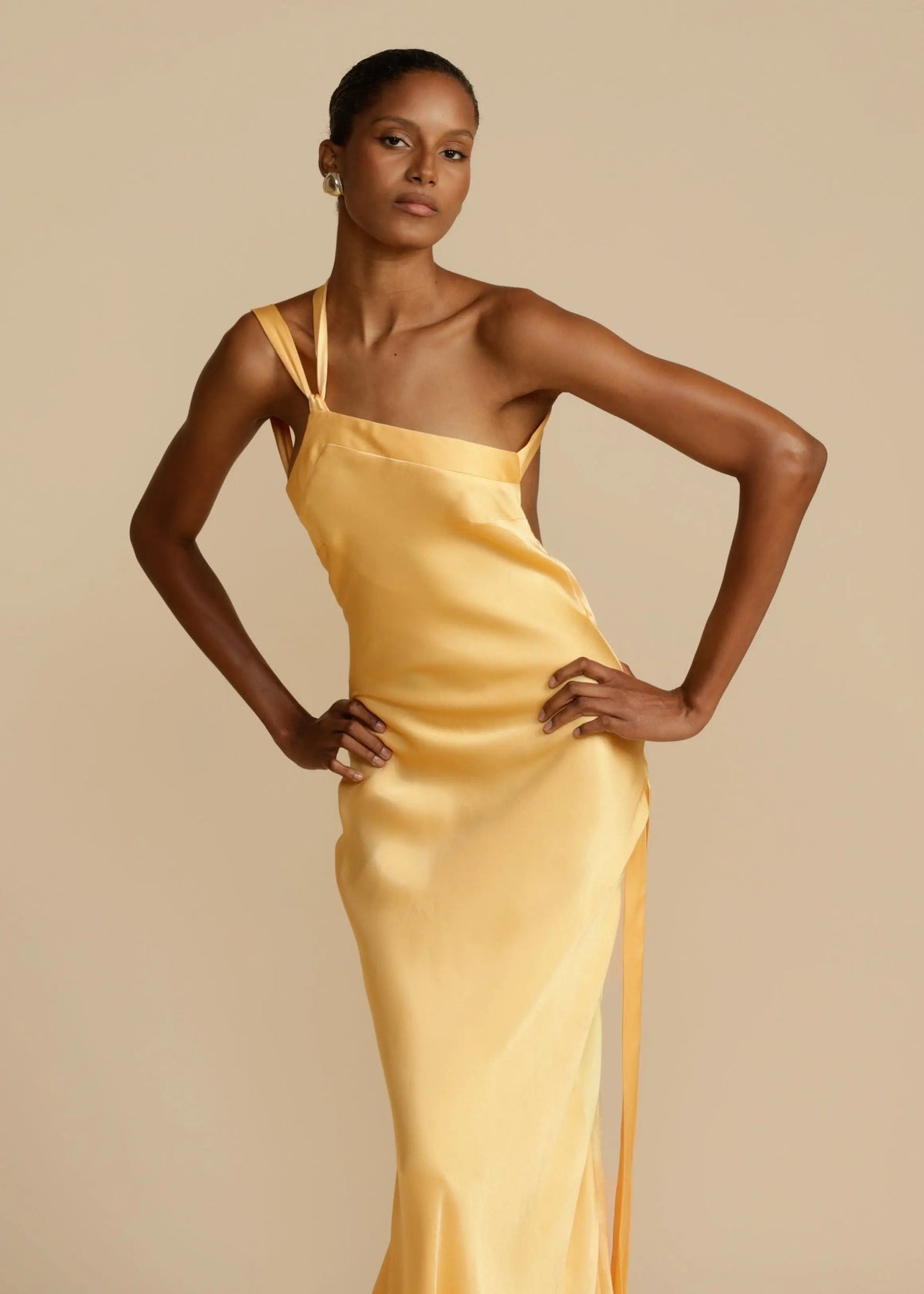 Women's Classic Draped Maxi Dress