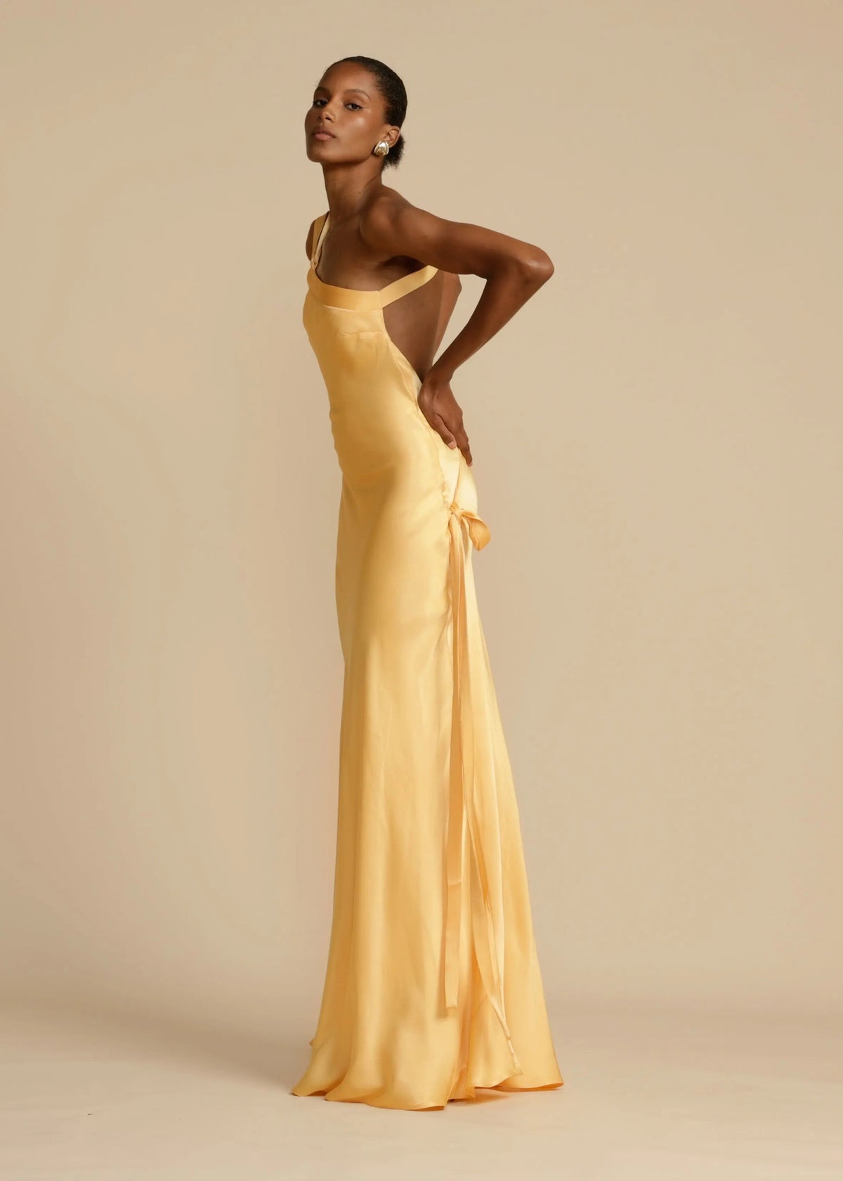 Women's Classic Draped Maxi Dress