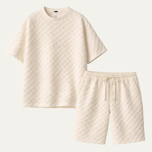 The Franklin Men’s Oversized Summer T Shirt & Shorts Set