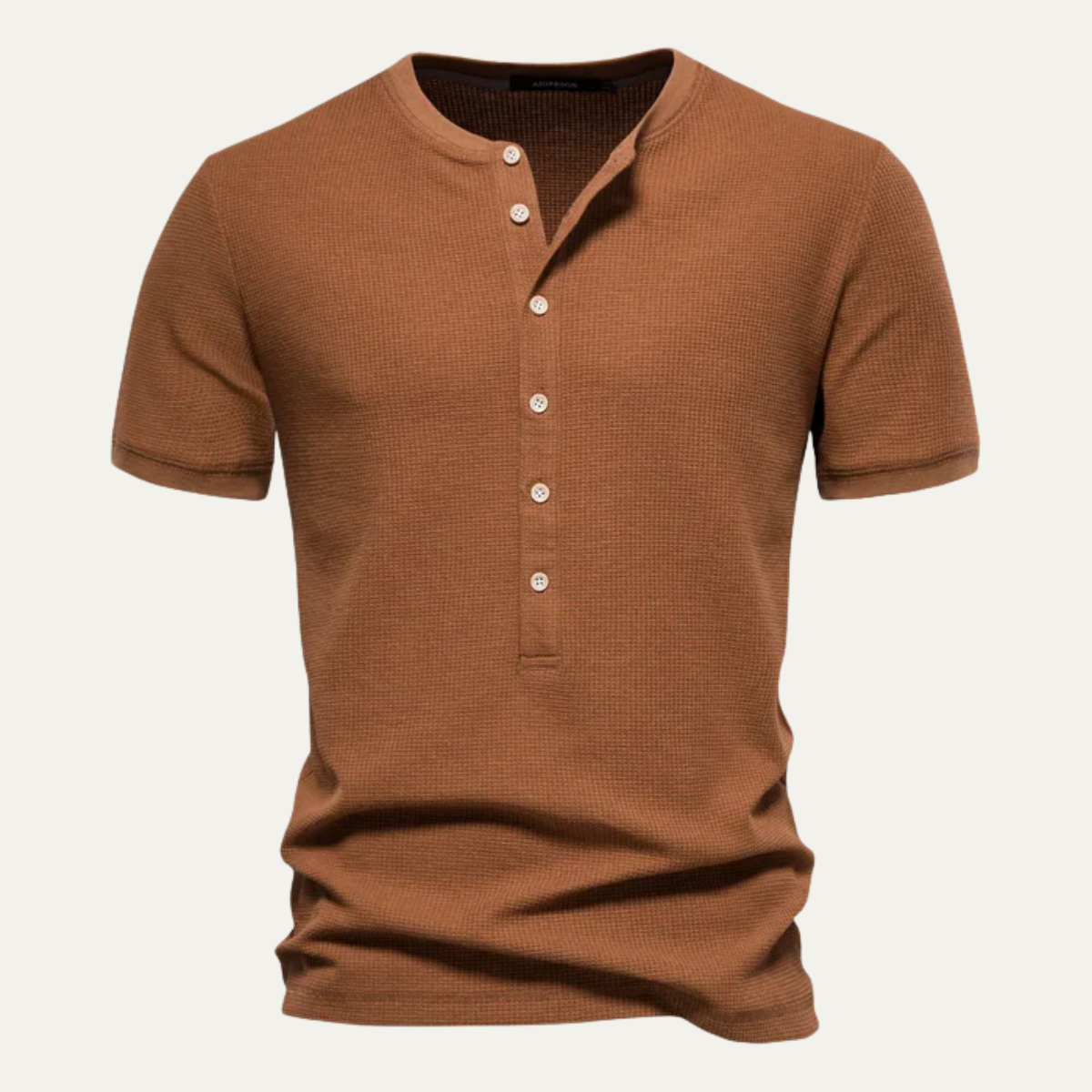 The Radnor Men’s Henley Cotton Button Placket T Shirt