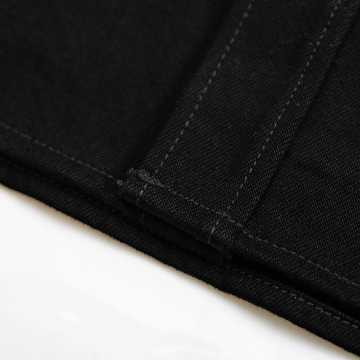 The Bologna Men’s Black Denim Streetwear Shirt