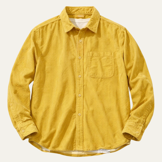 The Padova Men’s Vintage Thick Corduroy Shirt Jacket