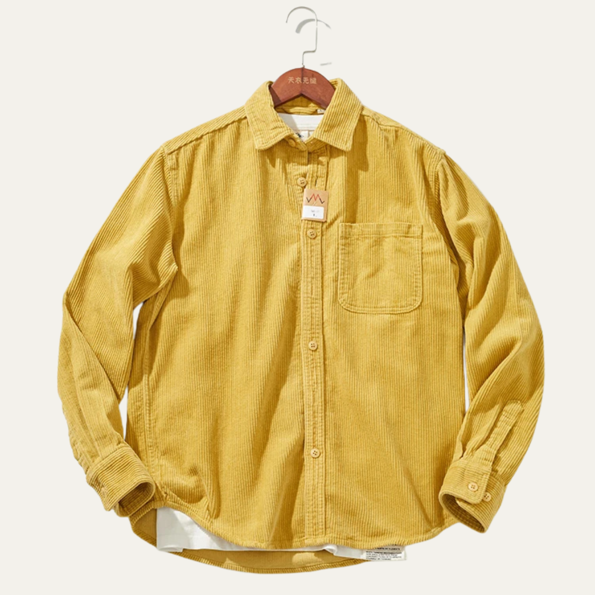 The Padova Men’s Vintage Thick Corduroy Shirt Jacket