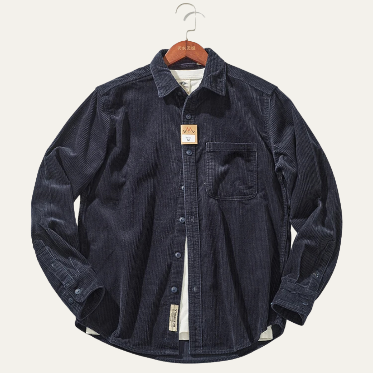 The Padova Men’s Vintage Thick Corduroy Shirt Jacket