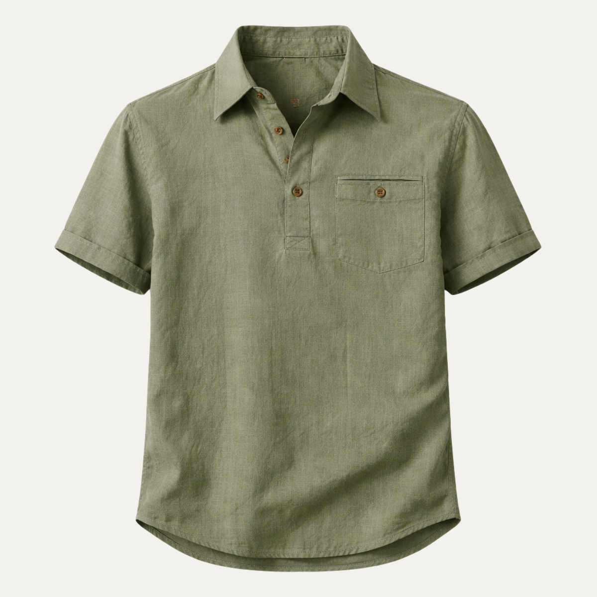 The Kensington Men’s Vintage Casual Linen Shirt