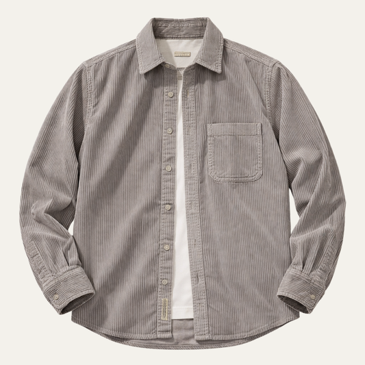 The Vicenza Men’s Retro Thick Corduroy Shirt Jacket
