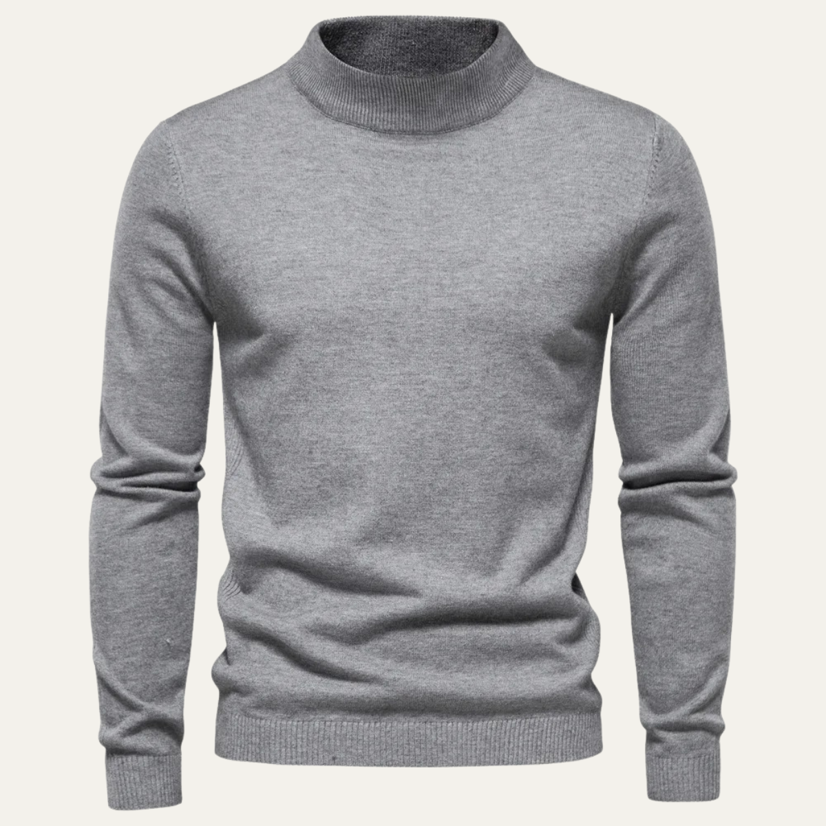 The Caernarfon Men's Slim Fit Turtleneck Casual Sweater