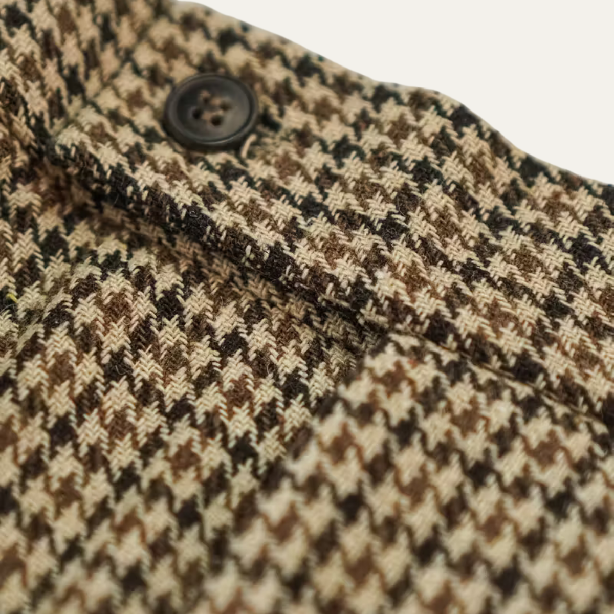 The Barossa Men’s High Waisted Houndstooth Vintage Dress Pants