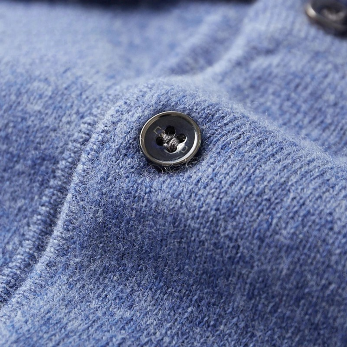 The Naples Men’s Wool Blend Knit Polo Sweater