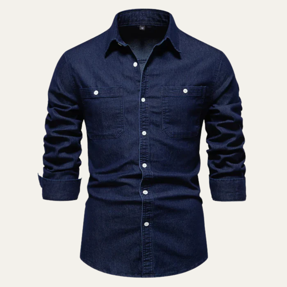 The Bradford Men’s Workwear Denim Button Up Shirt