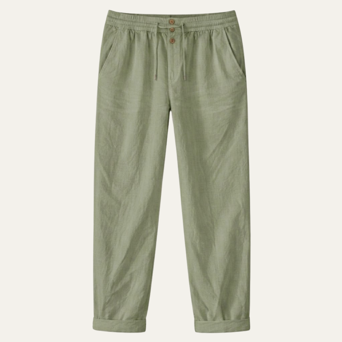The Greenhaven Men’s Elegant Lightweight Summer Linen Pants