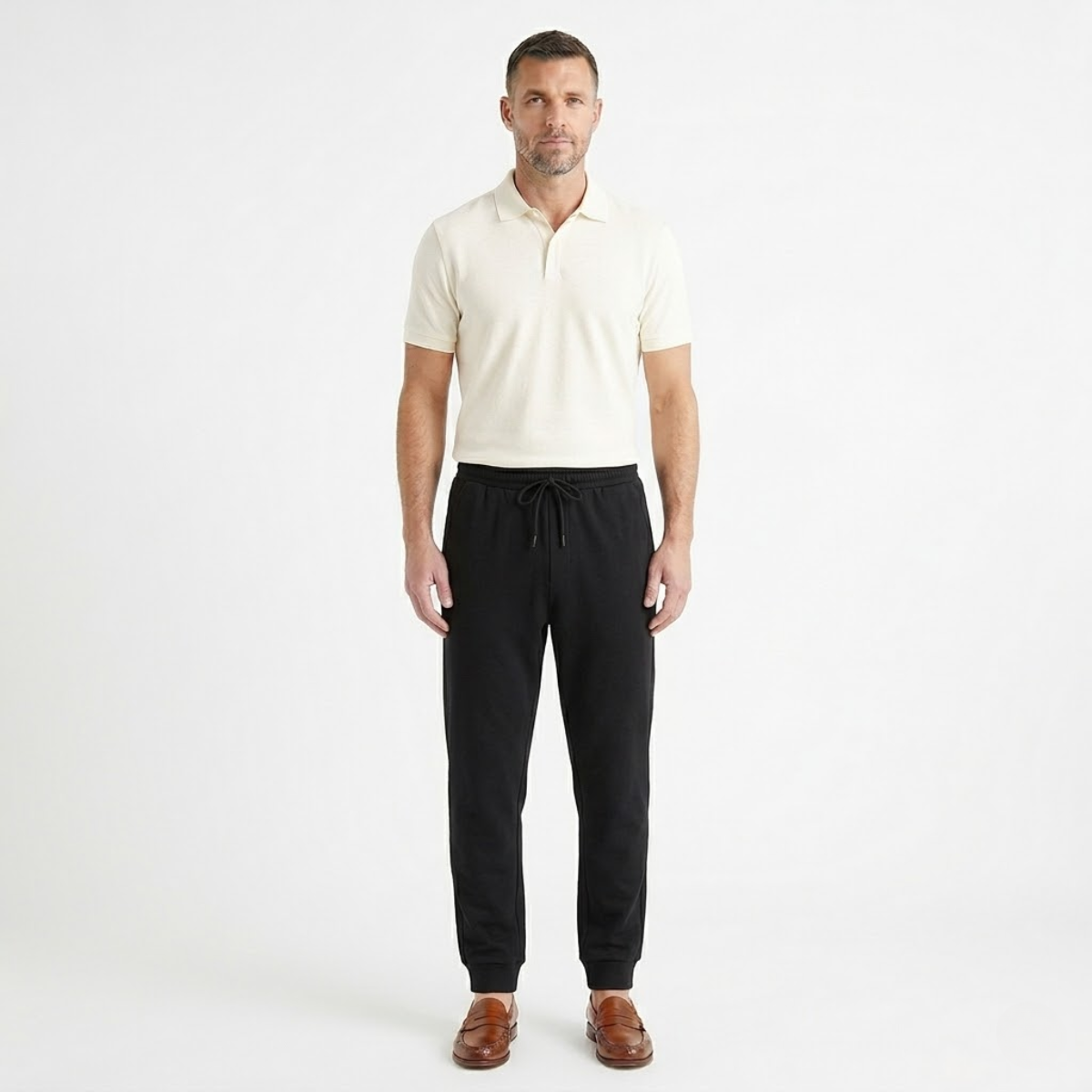 The Palermo Cotton Jogger – Lightweight Summer Pants for Men