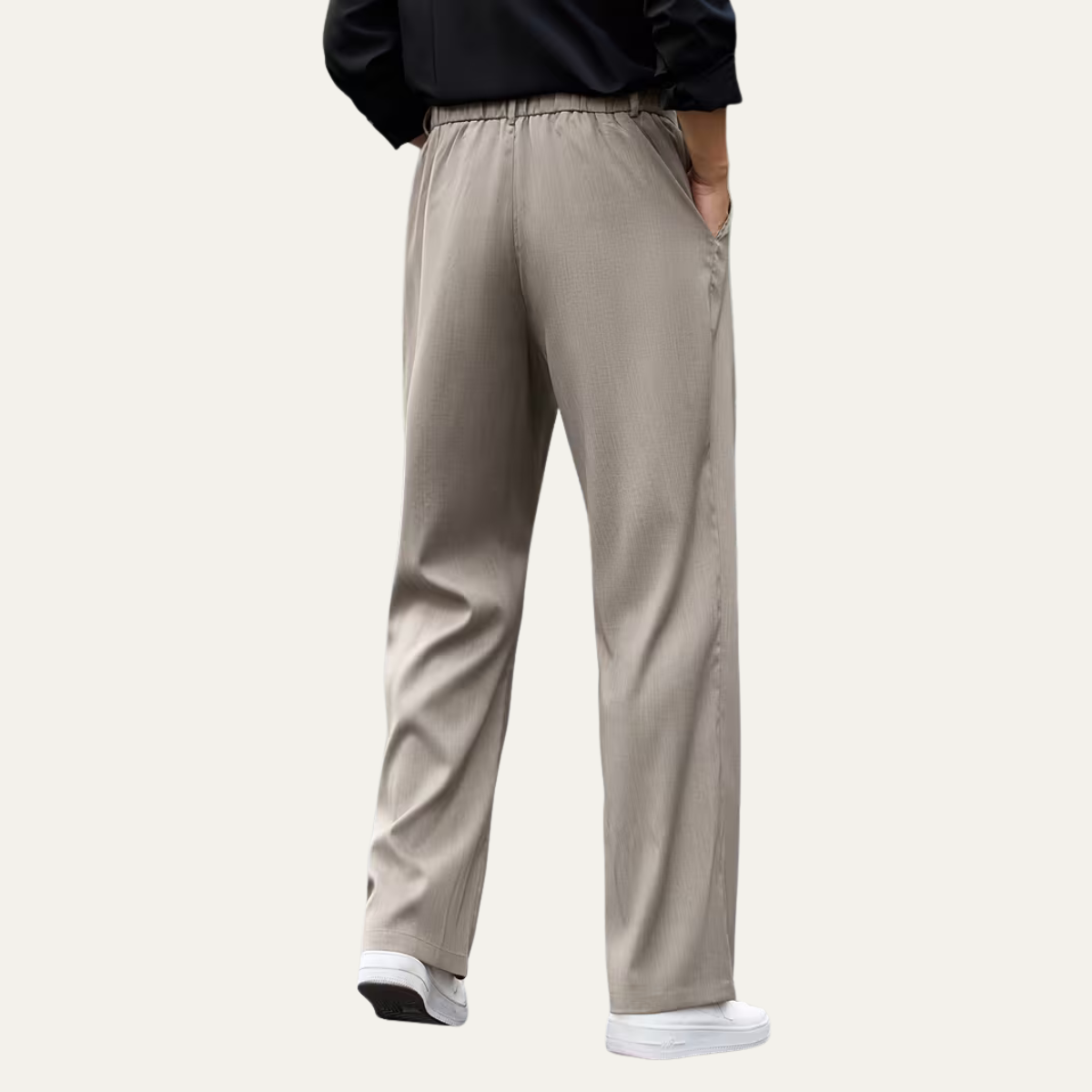The Cottesloe Men’s Gurkha Wide Leg Pleated Smart Casual Dress Pants