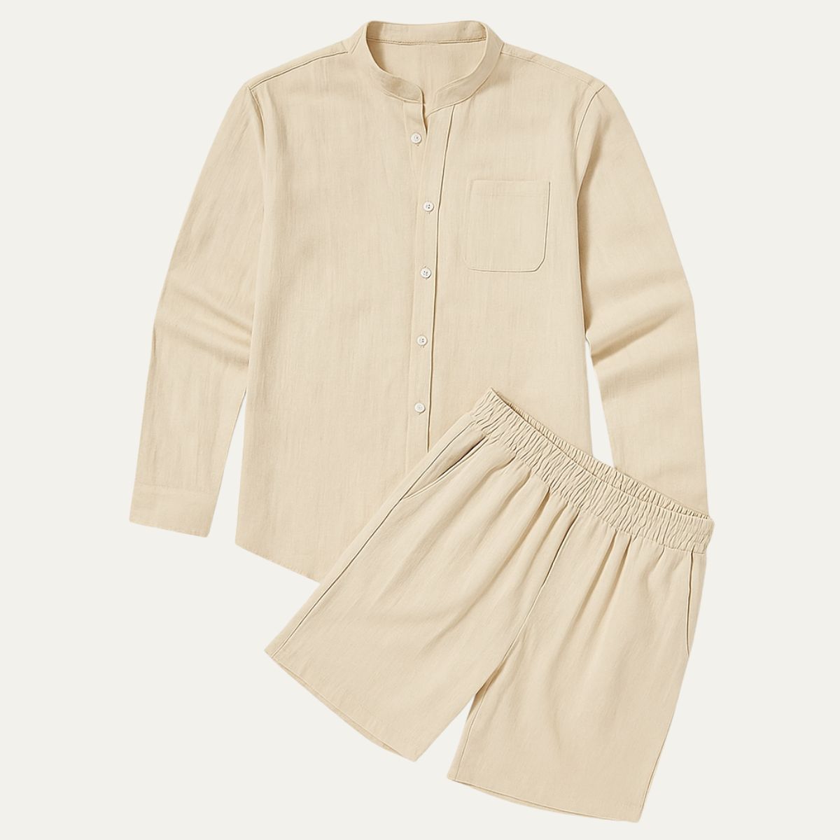 The Algrave Linen Set – Summer Co Ord for Men