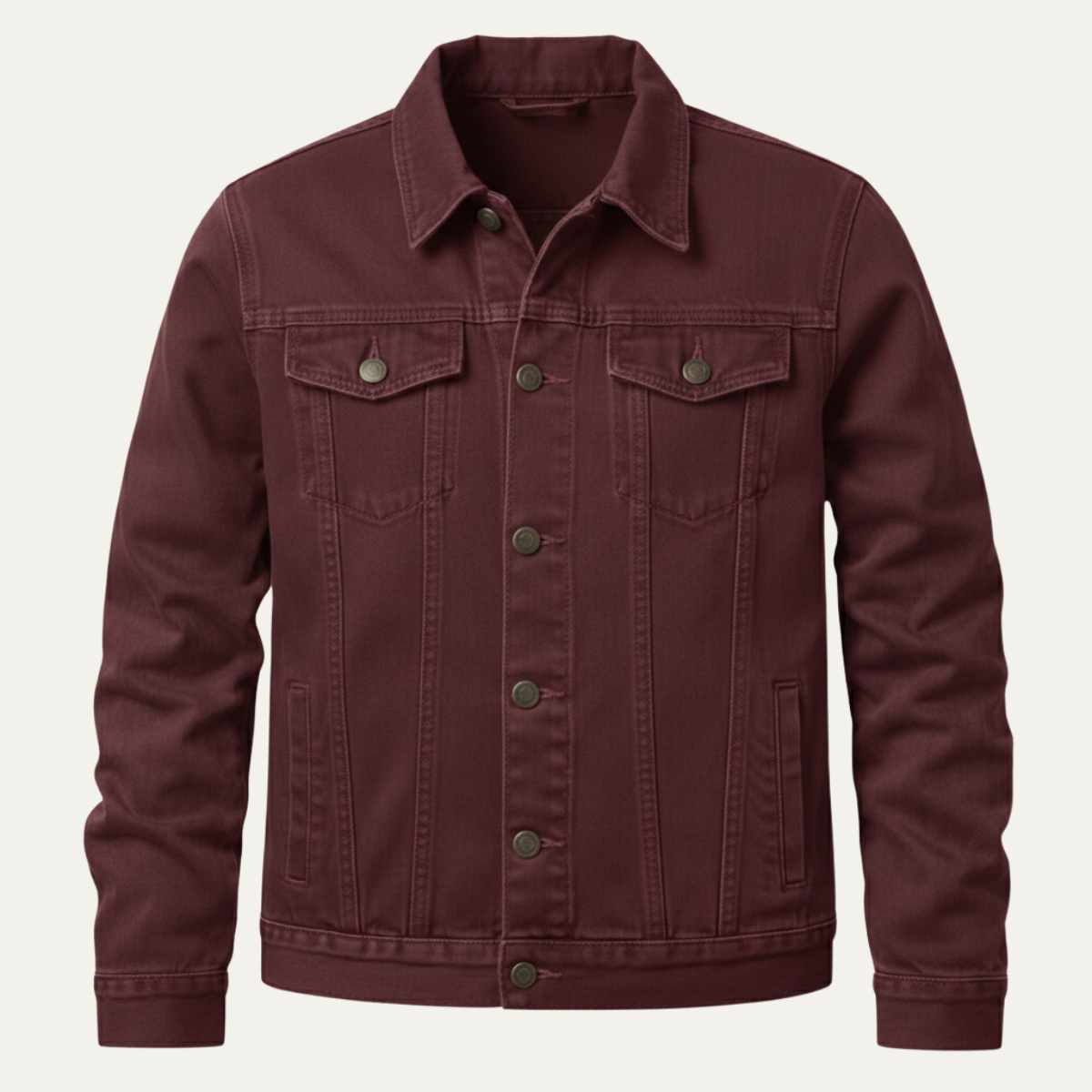 The Woodhurst Men’s Casual Vintage Slim Fit Denim Jacket