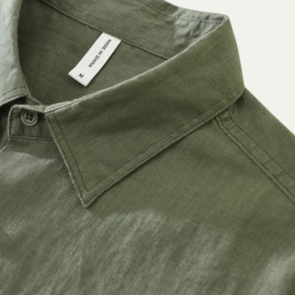 The Greenmeadow Men’s 100% Linen Casual Summer Shirt
