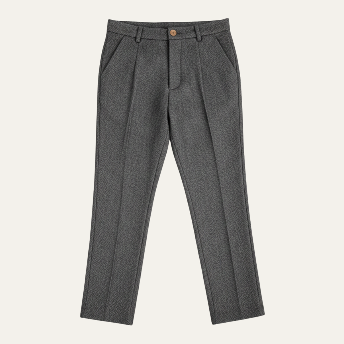 The Hawkington Men’s Vintage Herringbone Straight Leg Pants