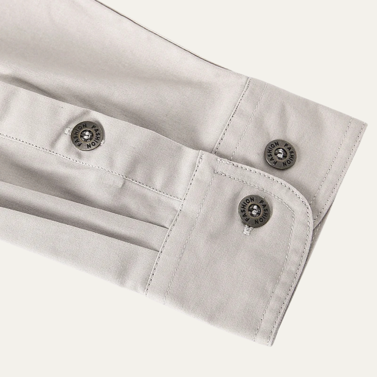 The Monza Men's Casual Button Up Cotton Cargo Shirt