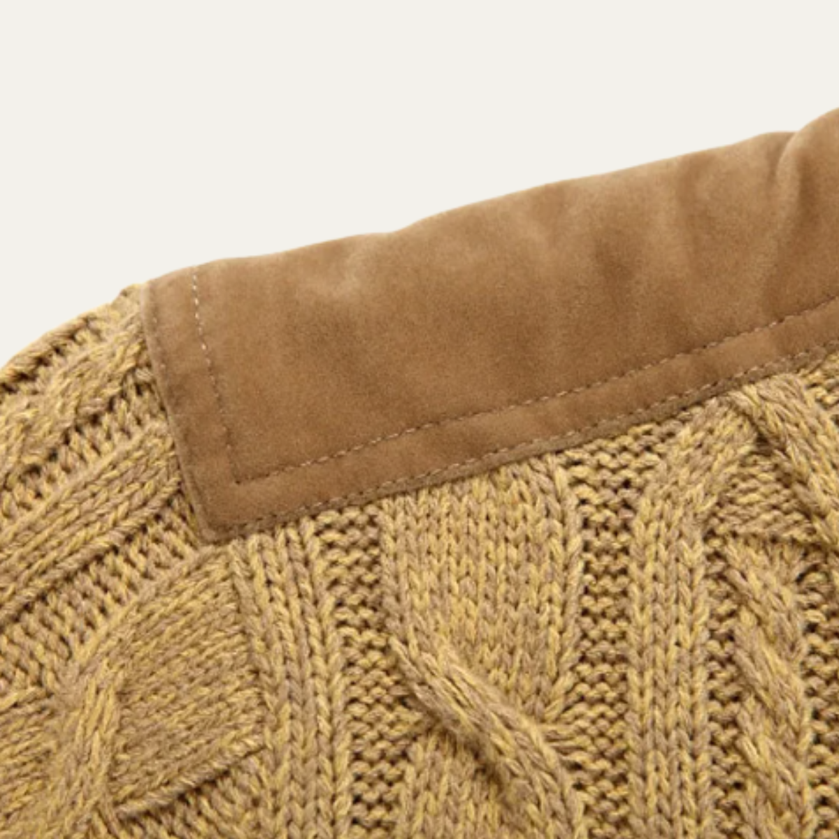 The Maplewood Men’s Winter Fleece Lined Wool Cardigan