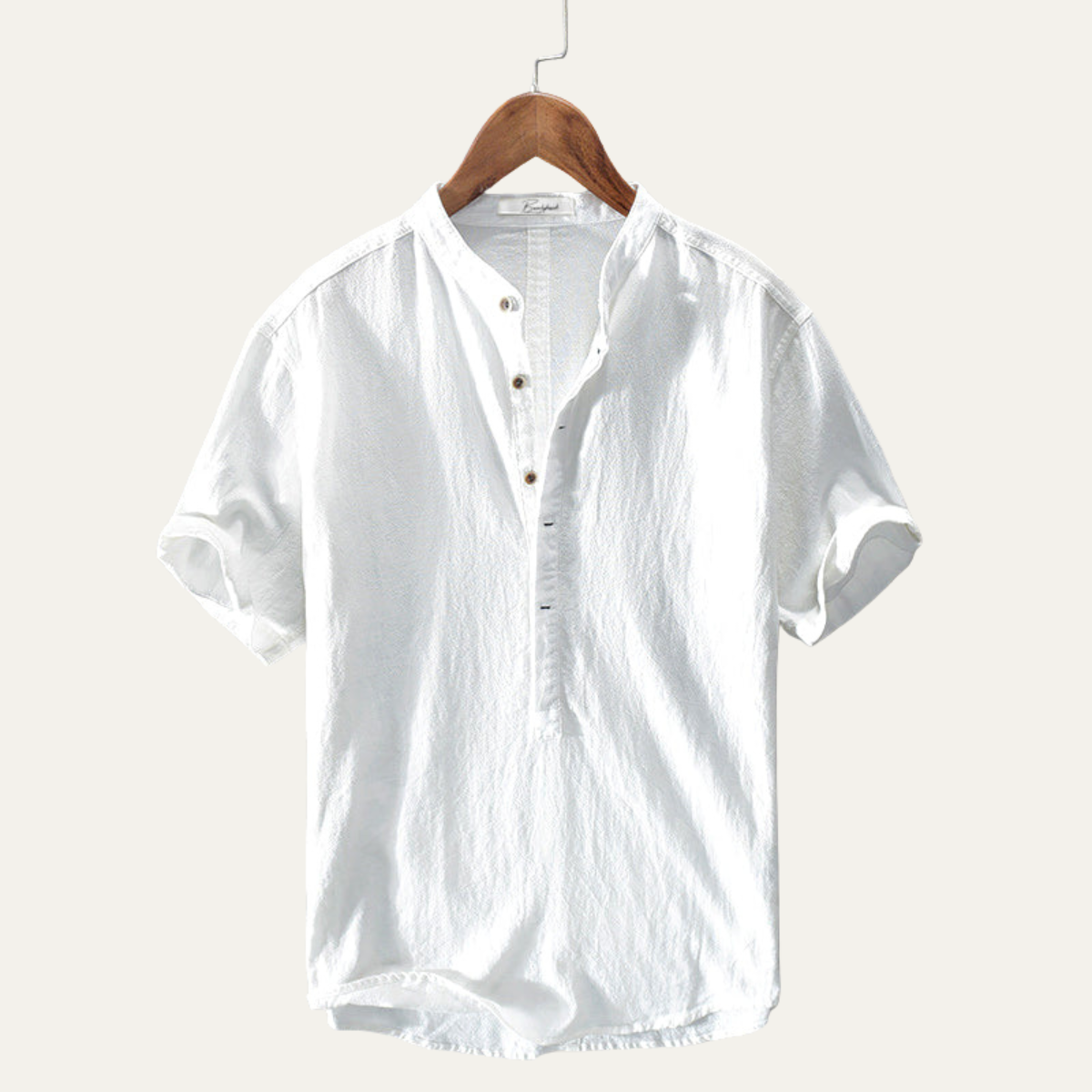The Brentmoor Men's Short Sleeve Henley Shirt