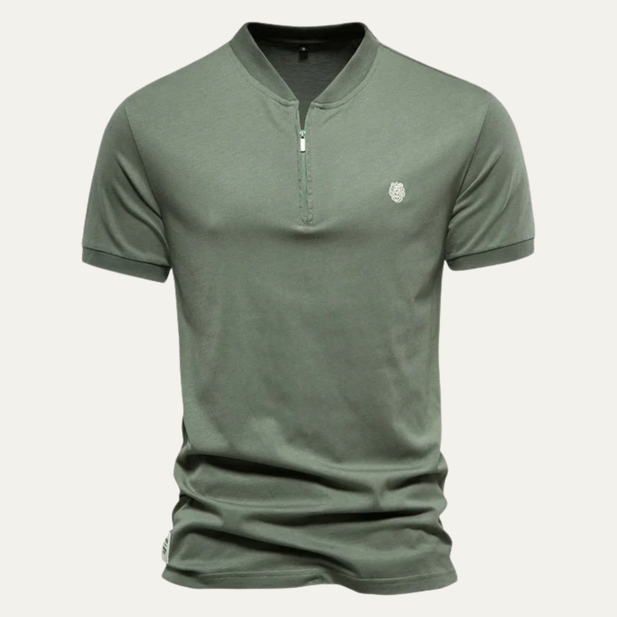 The Oakmont Men’s Casual Zip Neck T Shirt
