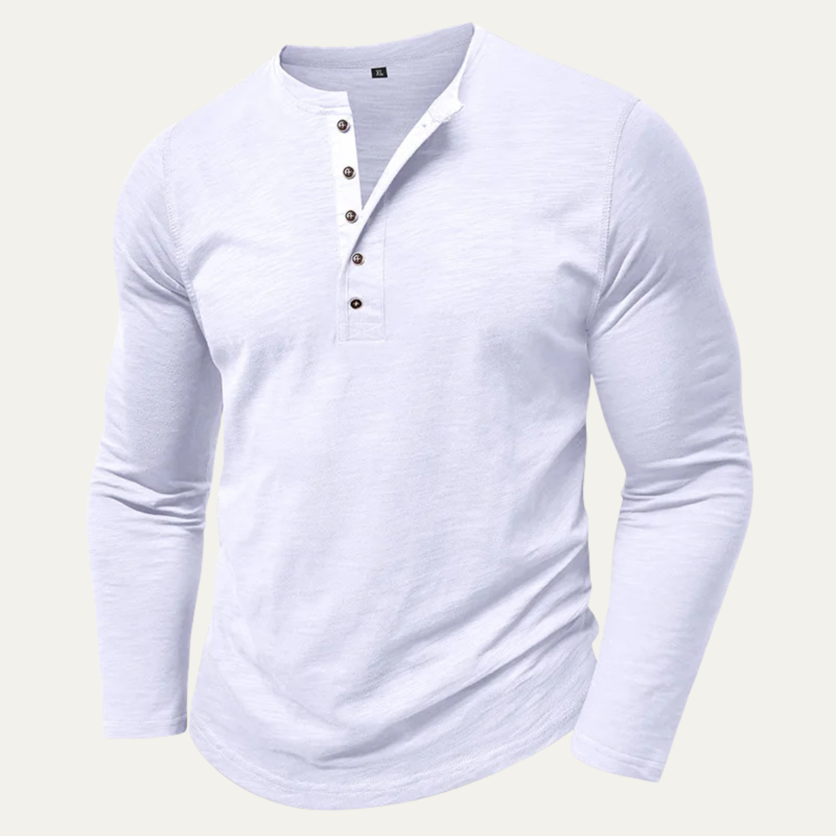 The Vienna Men’s Slim Fit Casual Henley T Shirt
